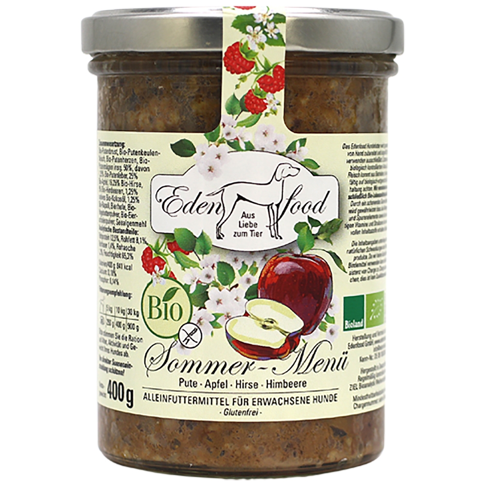 Edenfood Hundemenü Bio-Sommer