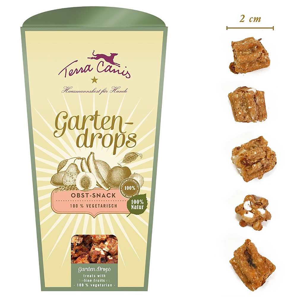 Terra Canis Gartendrops Obst-Snack