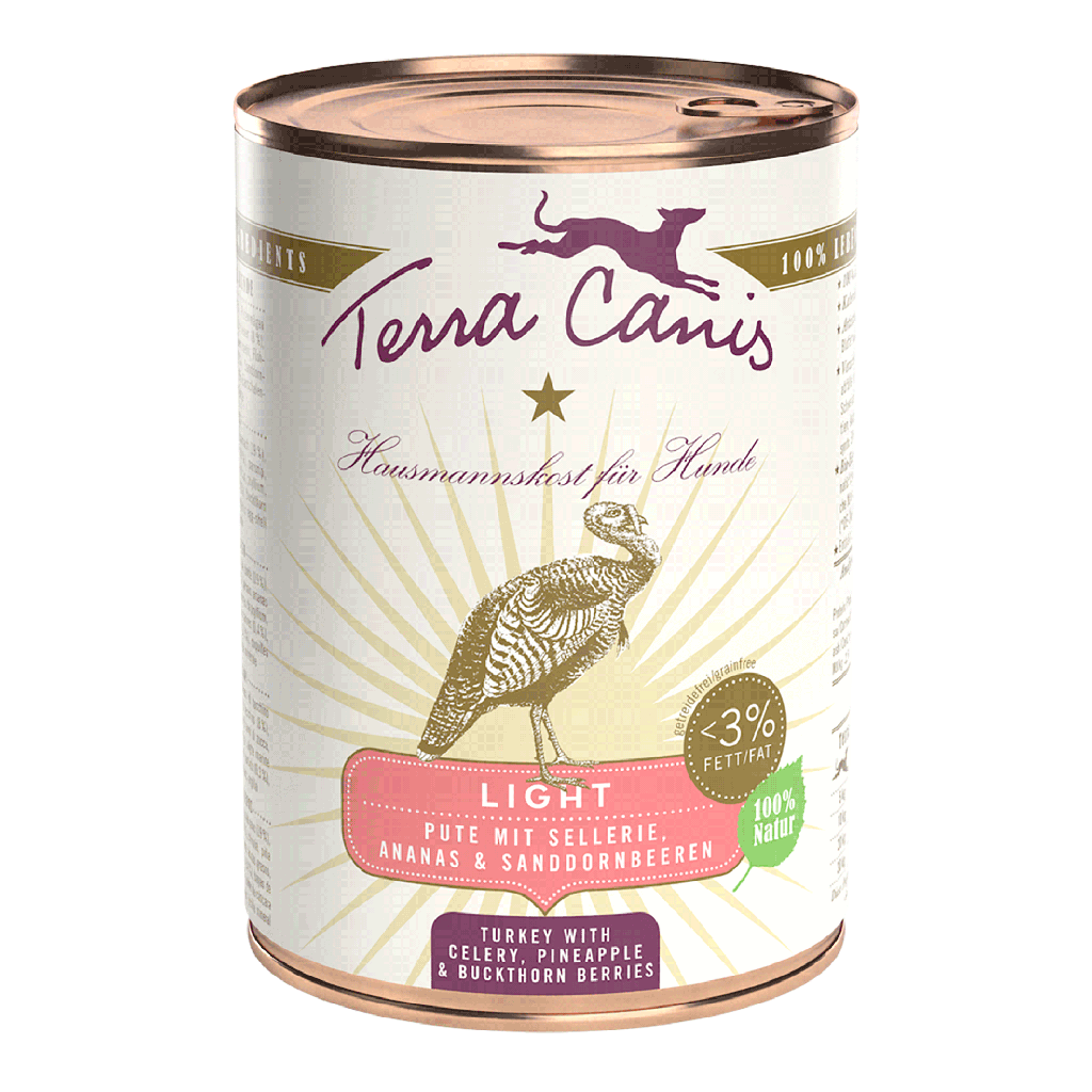 Terra Canis Light Pute, Sellerie, Ananas & Sanddornbeere
