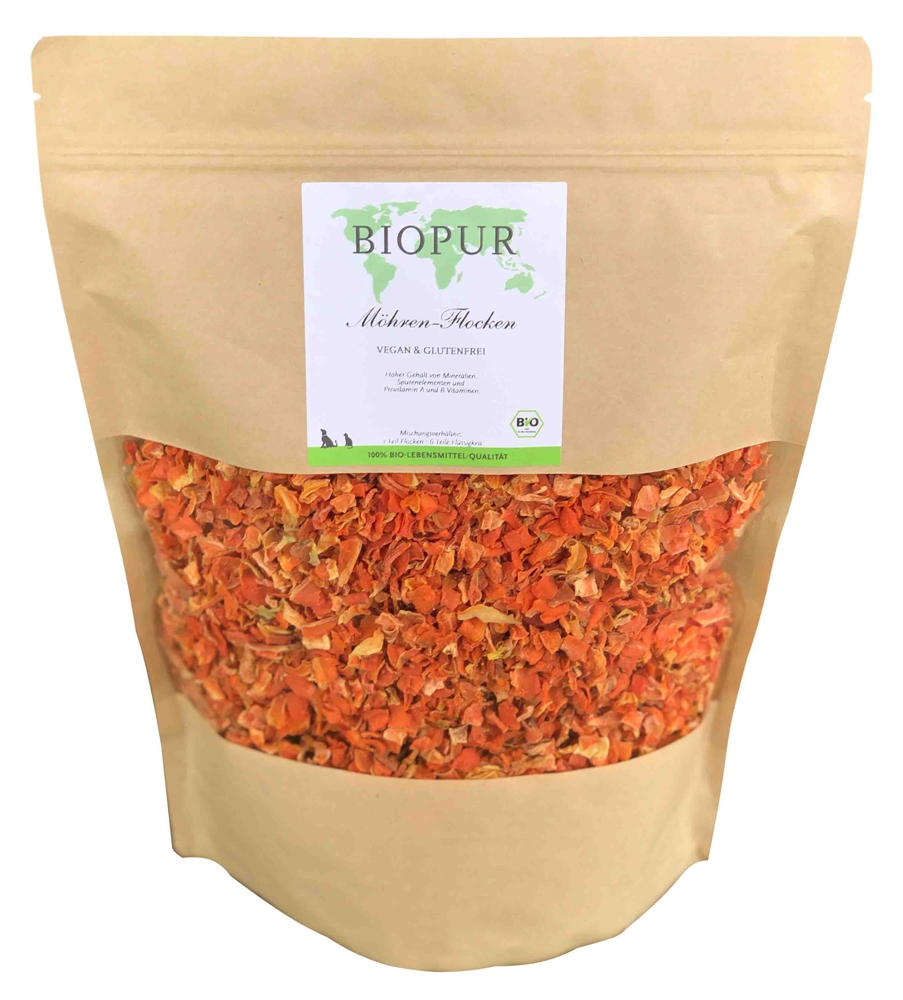 Biopur Möhrenflocken