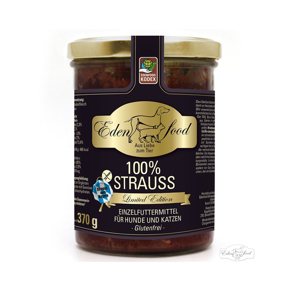 Edenfood 100% Bayerischer Strauss - limited edition