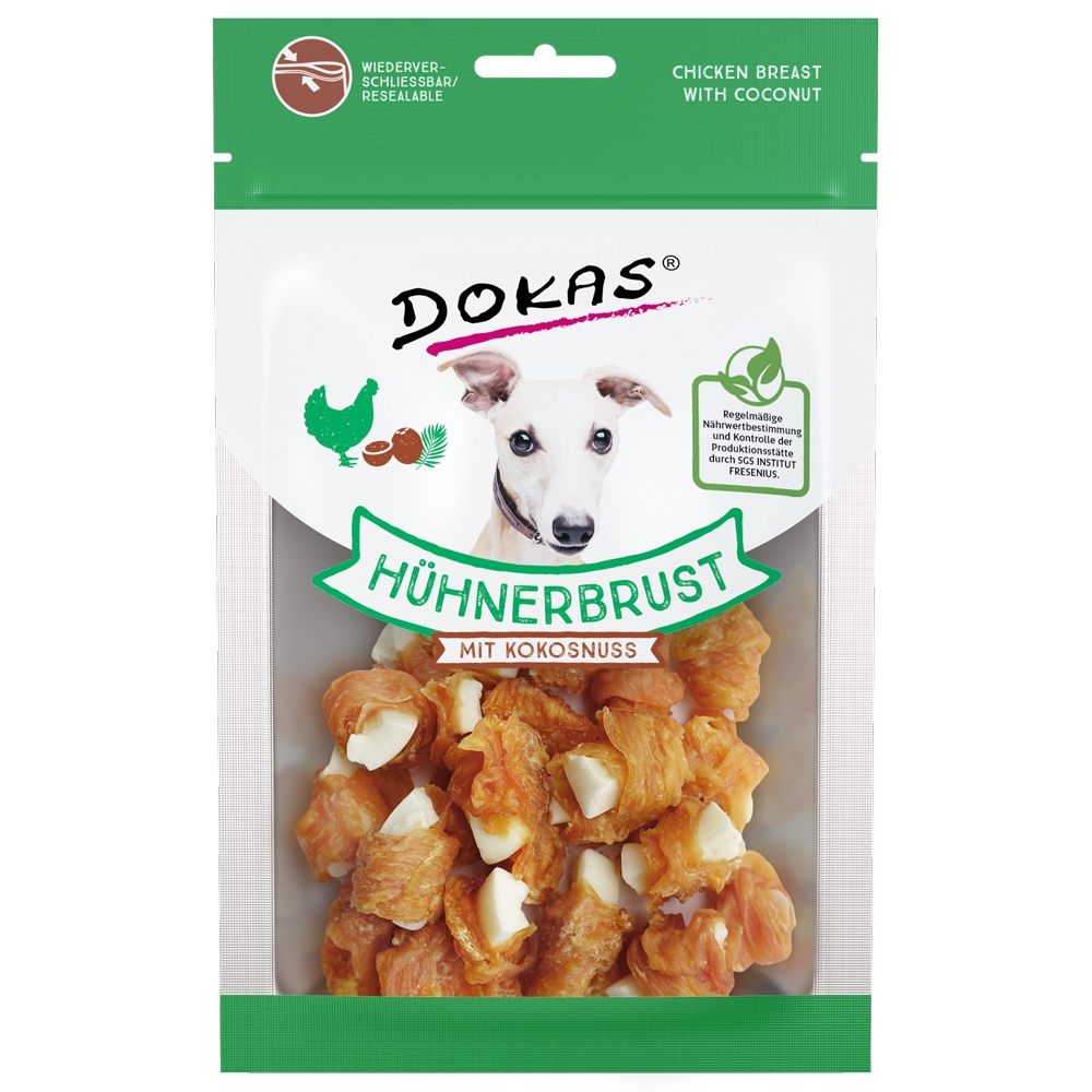Dokas Dog Hühnerbrust mit Kokosnuss