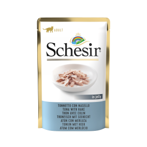 Schesir Cat Gelee Thunfisch & Seehecht