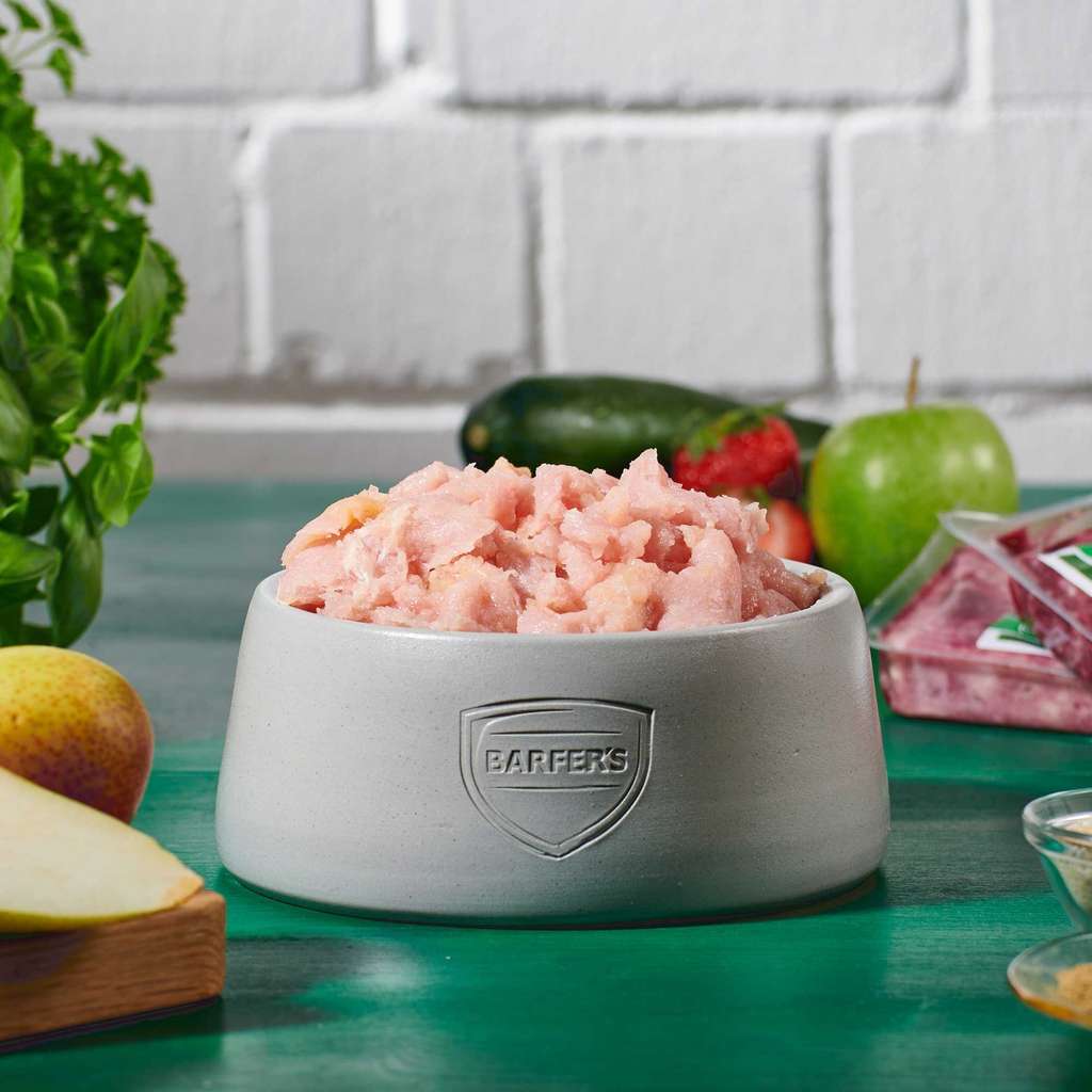 Barfer's Wellfood Choice Truthahnmuskelfleisch gewolft