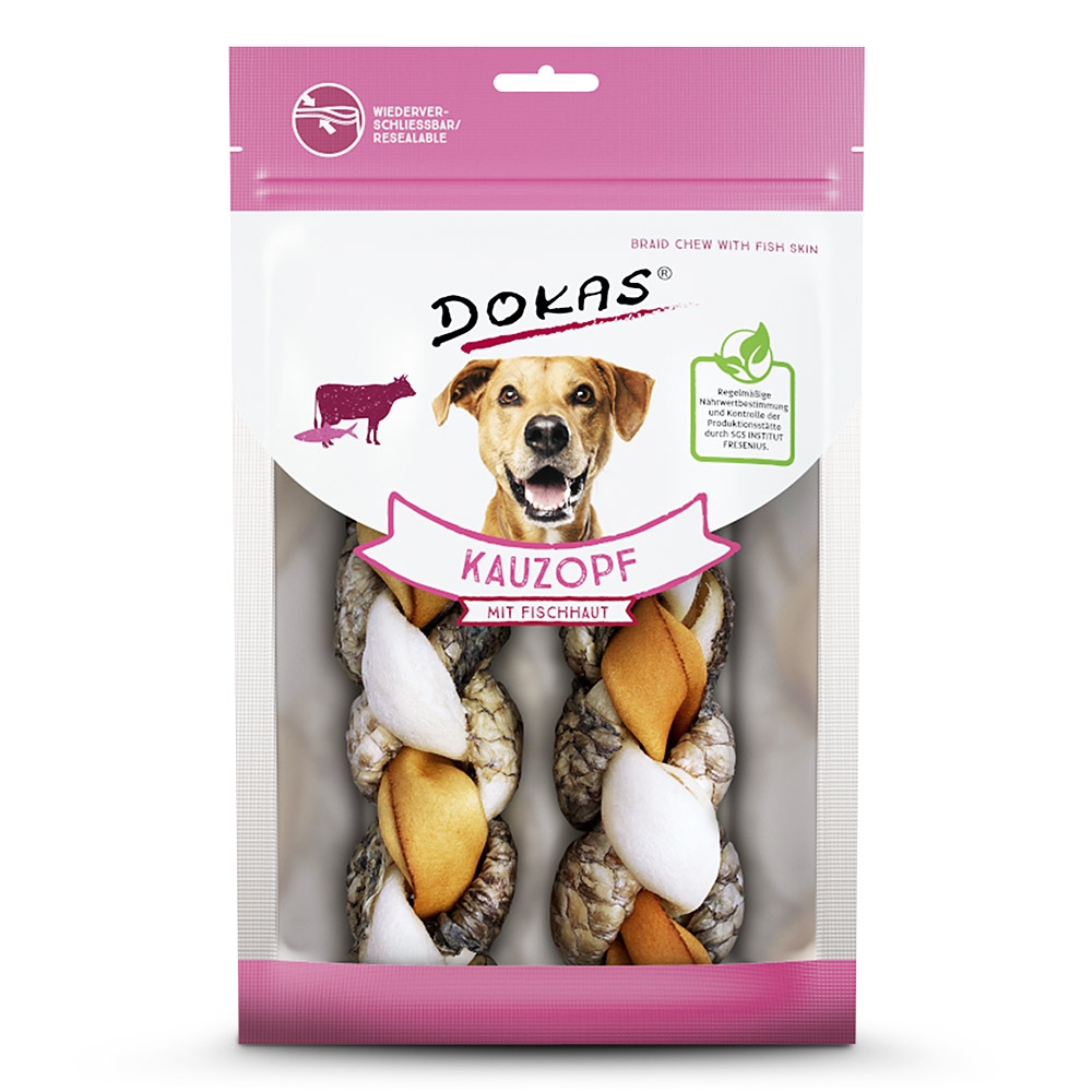 Dokas Dog Kauzopf mit Fischhaut