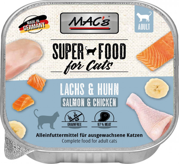 Mac's Cat Lachs & Huhn