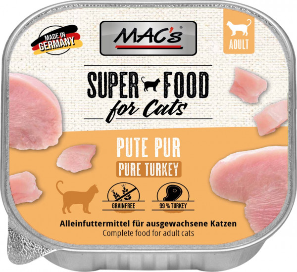 MAC's Cat Schale Pure Turkey 100g