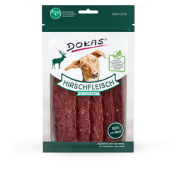 Dokas Dog Hirschfleisch getrocknet