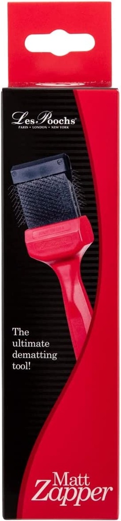 Les Poochs Matt Zapper Single Red
