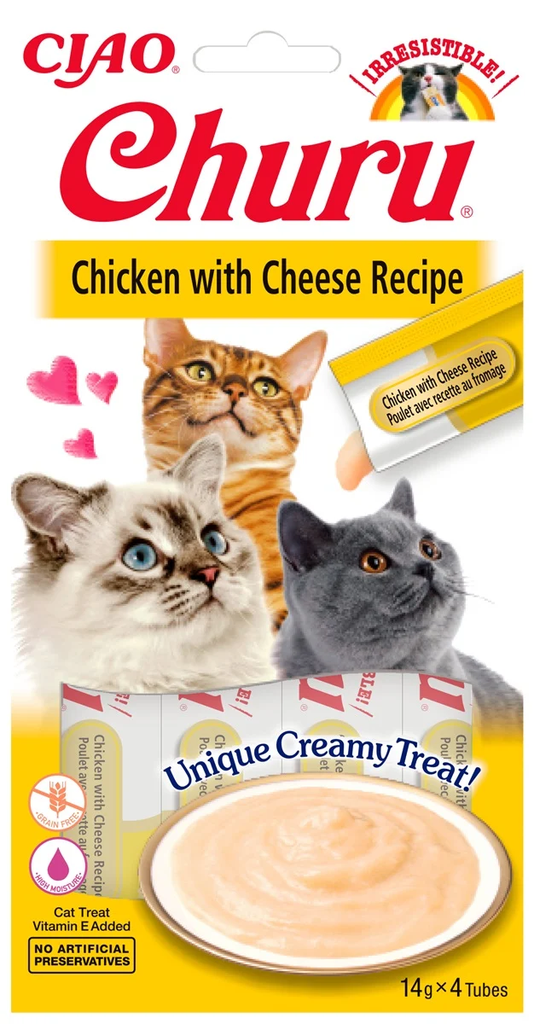 Inaba Ciao Churu Cat Chicken with Cheese Recipe
