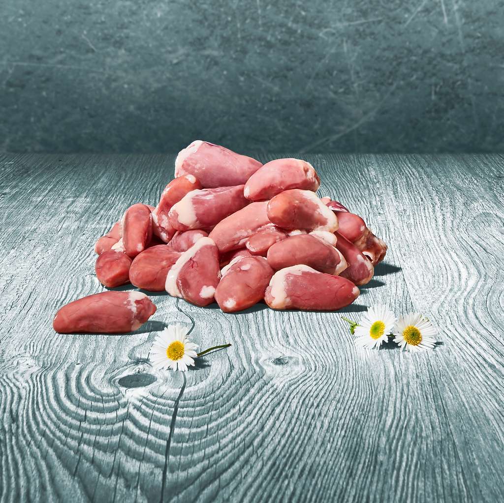 Barfer's Wellfood Choice Hühnerherzen im Ganzen