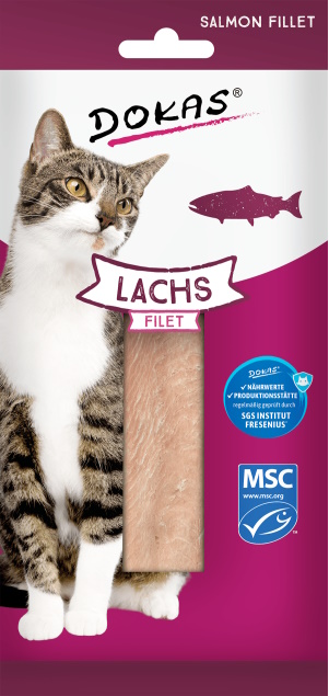 Dokas Cat Snack Filet Lachs