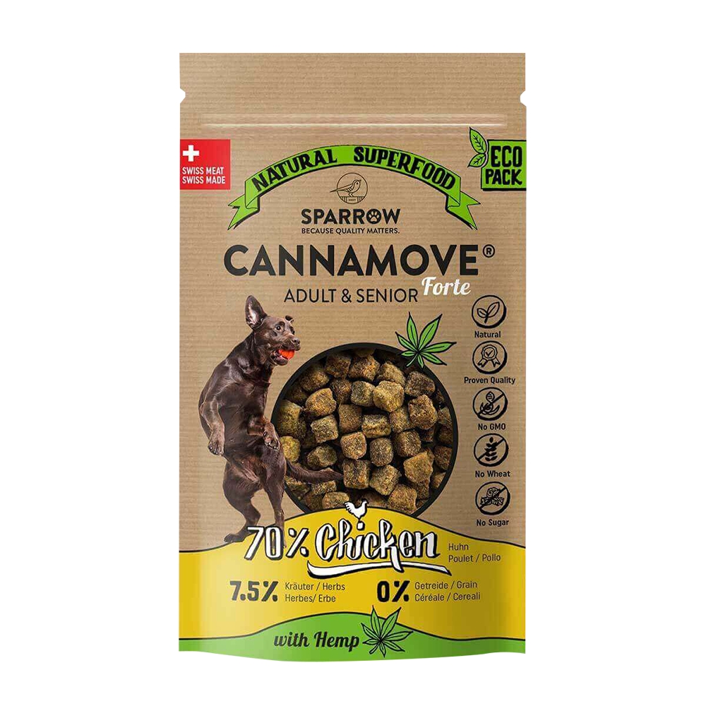 SPARROW Dog Pet Snack CannaMove Forte Adult & Senior