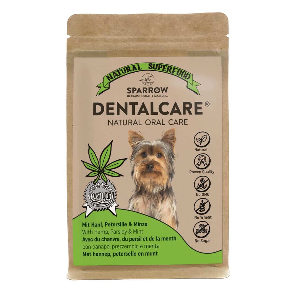 SPARROW Dog DentalCare Hanf Petersilie Minze