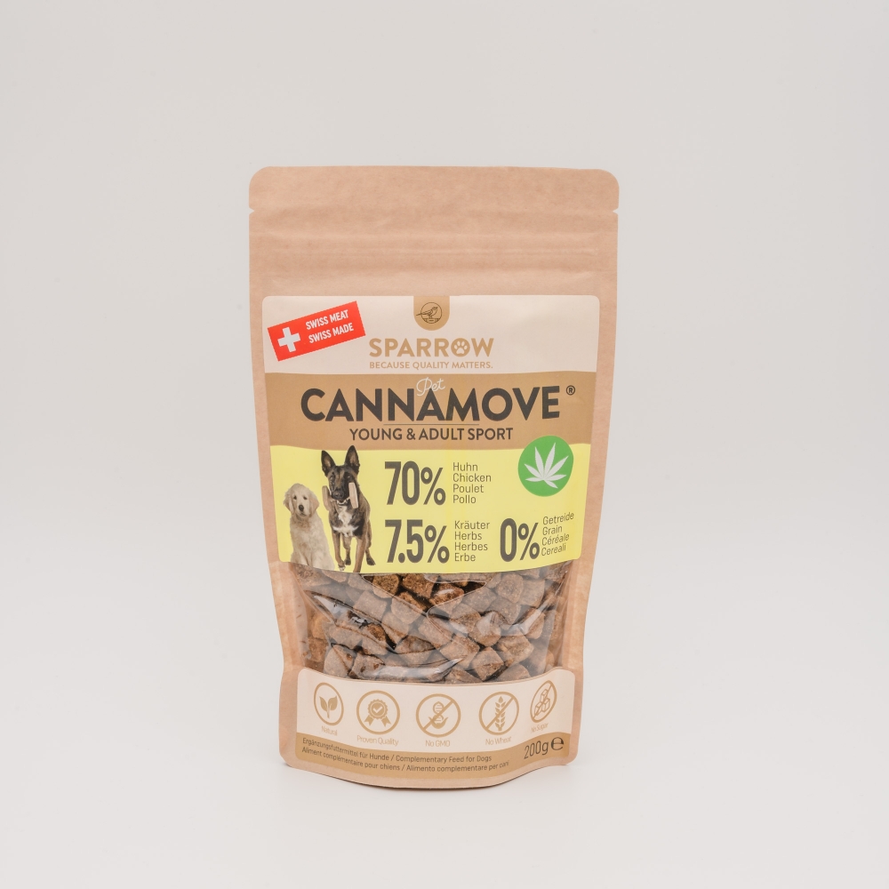 SPARROW Dog Pet CannaMove Young & Adult Sport