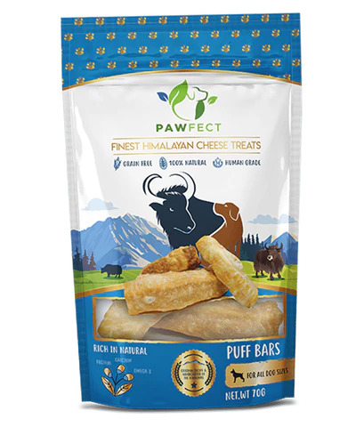 Pawfect Dog Himalayan Cheese Puff Bars