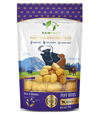 Pawfect Dog Himalayan Cheese Puff Bites