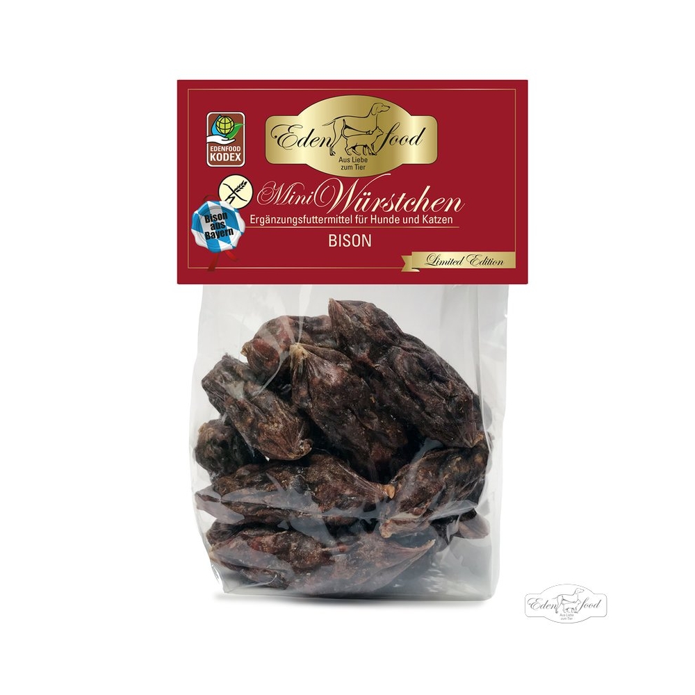 Edenfood Mini Würstchen Bison