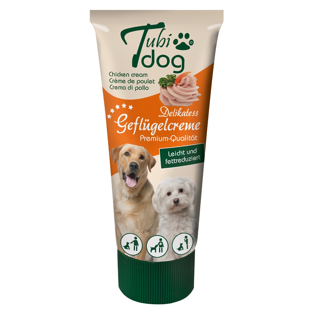 Hansepet Tubi Dog Delikatess Geflügelcreme