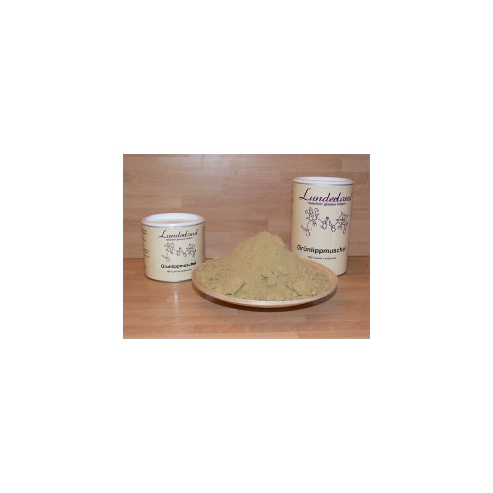 Lunderland Nahrungsergänzung Grünlippmuschelpulver