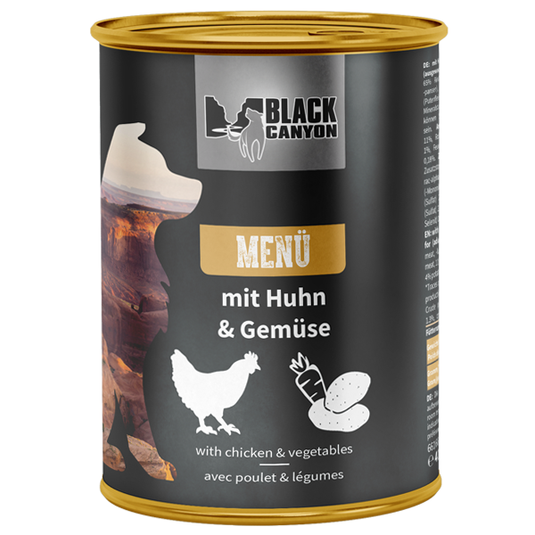 Black Canyon Menu Huhn & Gemüse