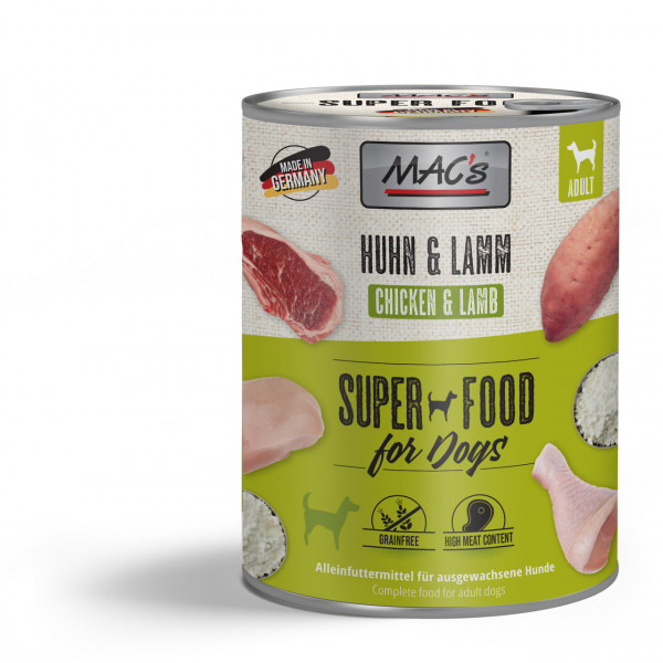 Mac's Dog Adult Huhn & Lamm