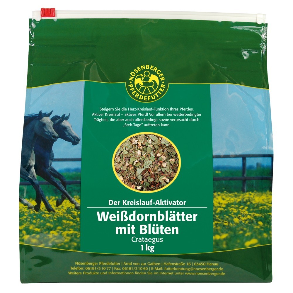 Nösenberger Kräuter & Co. Weissdornblätter mit Blüten