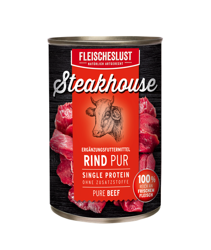 Fleischeslust Steakhouse Rind Pur