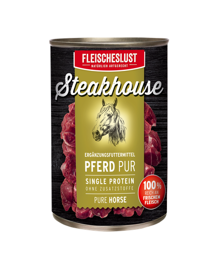 Fleischeslust Steakhouse Pferd Pur