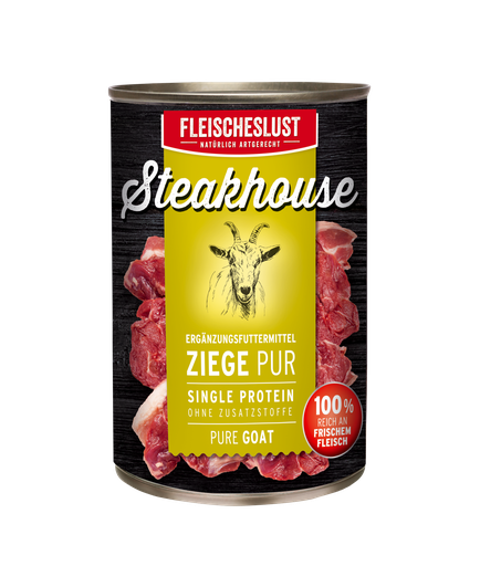 Fleischeslust Steakhouse Ziege Pur