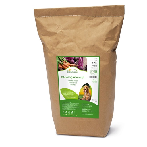 PerNaturam Dog Bauerngarten Rot