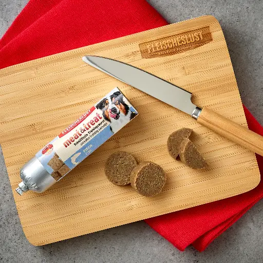 Fleischeslust Snacks Meat & Treat Lachs