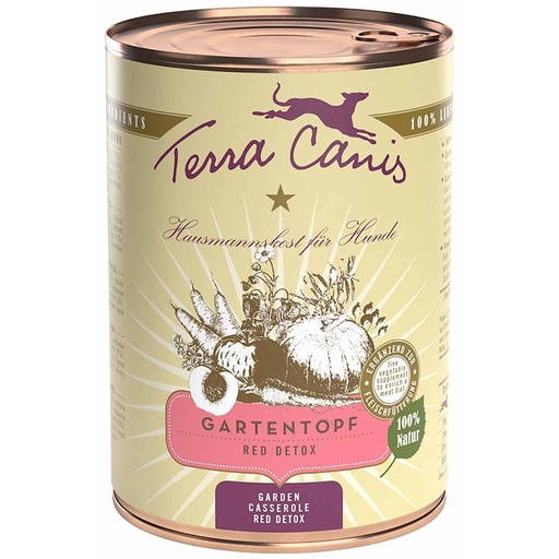 Terra Canis Gartentopf Detox Red