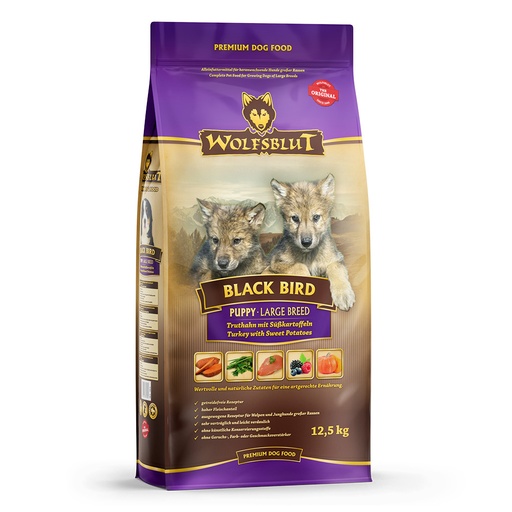 Wolfsblut Puppy Large Breed Black Bird