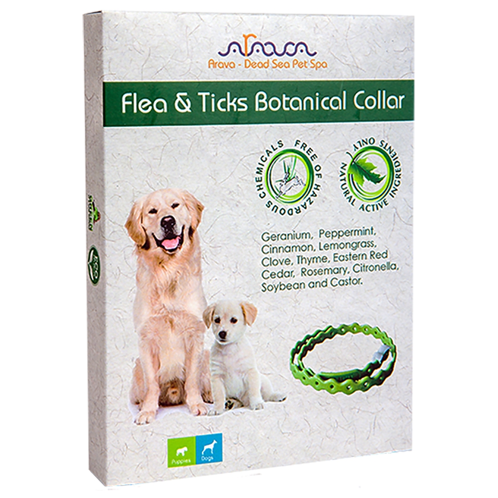 Arava Dog Halsband Flöhe, Zecken & Läuse