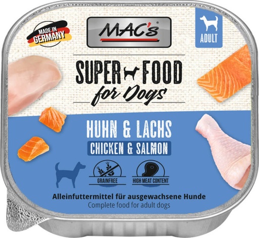 Mac's Dog Lachs & Hühnchen