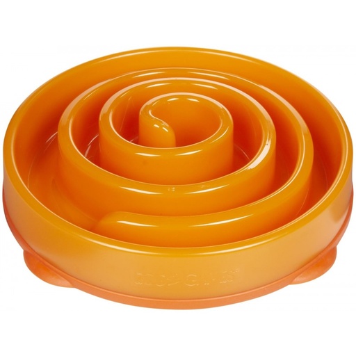 Outward Hound Fun Feeder Slo Bowl Orange