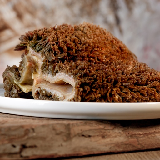 Barfgold Rinderpansen in großen Stücken