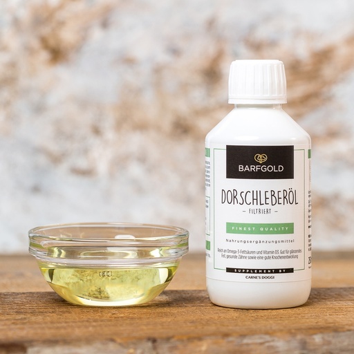 Barfgold Nahrungsergänzungsmittel Dorschleberöl