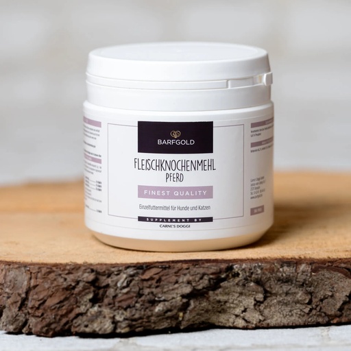 Barfgold Fleischknochenmehl Pferd