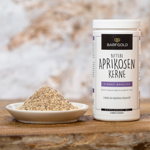 Barfgold Nahrungsergänzungsmittel Aprikosenkernpulver