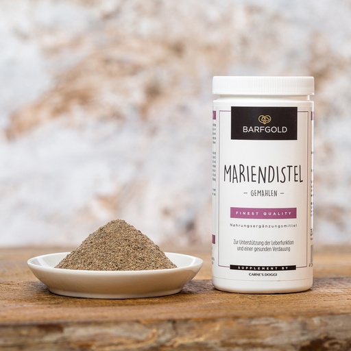 Barfgold Nahrungsergänzungsmittel Mariendistelpulver