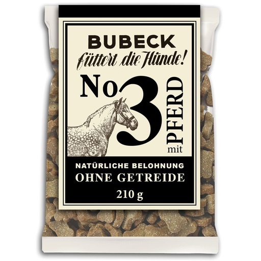 Bubeck Hundekekse N° 3 mit Pferd