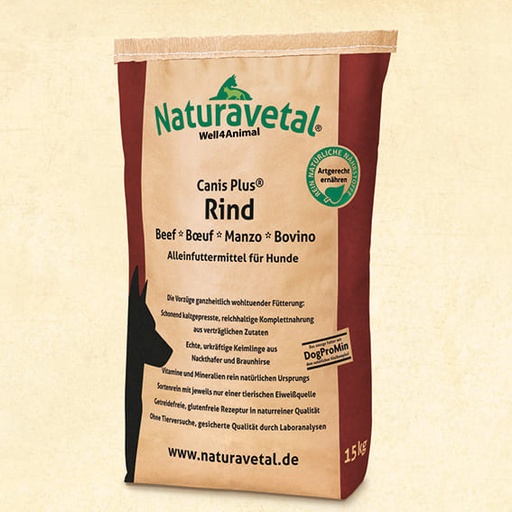 Naturavetal Canis Plus Adult Rind