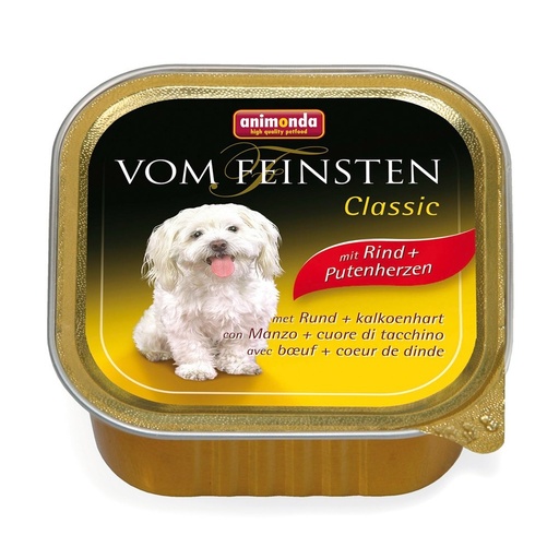 Animonda Dog Vom Feinsten Adult Classic Rind & Putenherzen