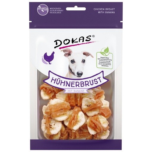 Dokas Dog Hühnerbrust mit Banane