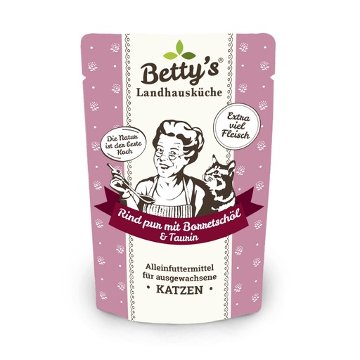 Betty's Cat Landhausküche Rind pur & Borretschöl