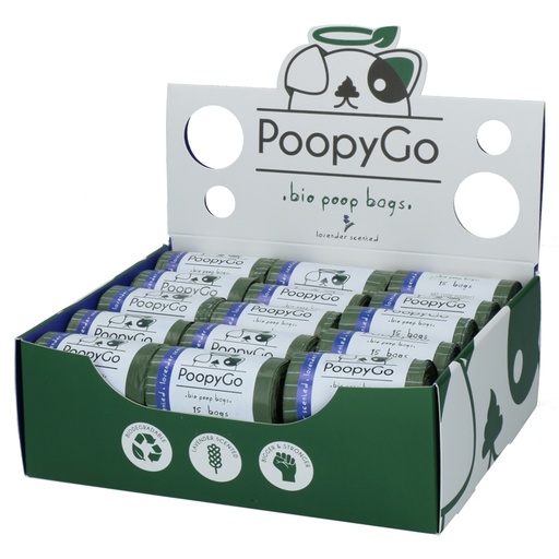 Holland Animal Care PoopyGo Eco Kotbeutel Lavendel