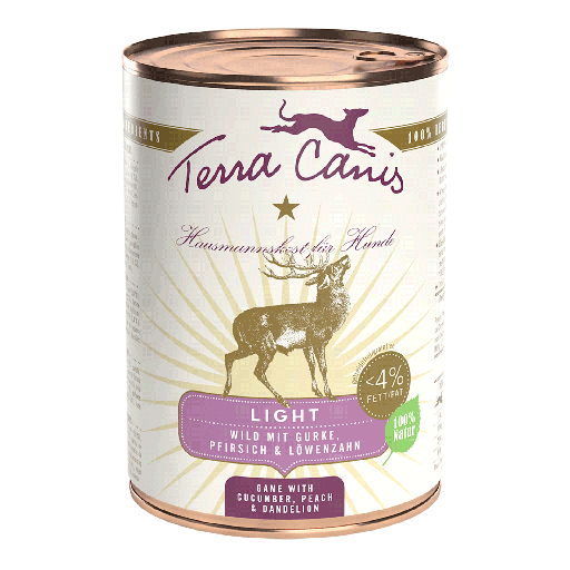 Terra Canis Light Wild, Gurke, Pfirsich & Löwenzahn