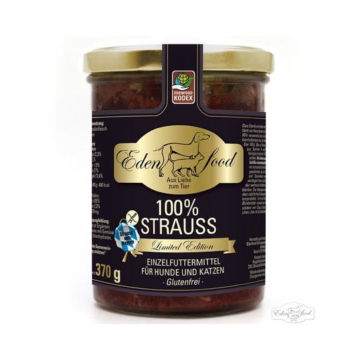 Edenfood Reinfleisch Limited Edition 100% Strauss